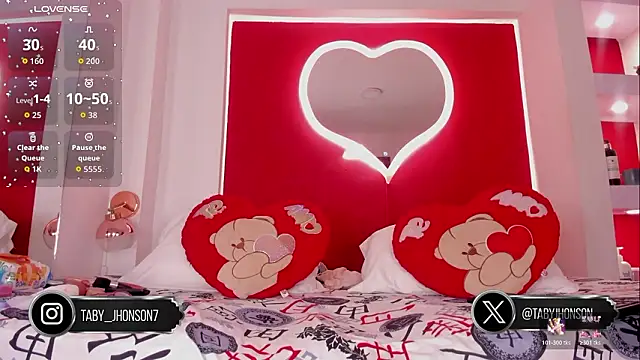 Snapshot of TabyJhonson chatting on February 25, 2026, 1:21 pm TabyJhonson online show from February 25, 2026, 1:21 pm