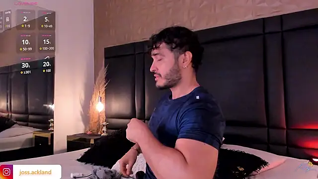 Snapshot of JossAckland chatting on January 31, 2026, 8:18 pm JossAckland online show from January 31, 2026, 8:18 pm