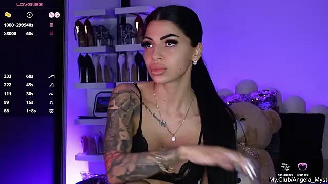 Angela Myst online show from March 27, 2026, 5:34 pm