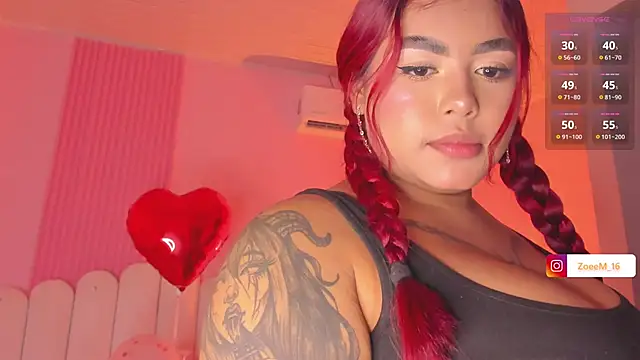 Zoe1 2 online show from February 13, 2026, 8:16 pm