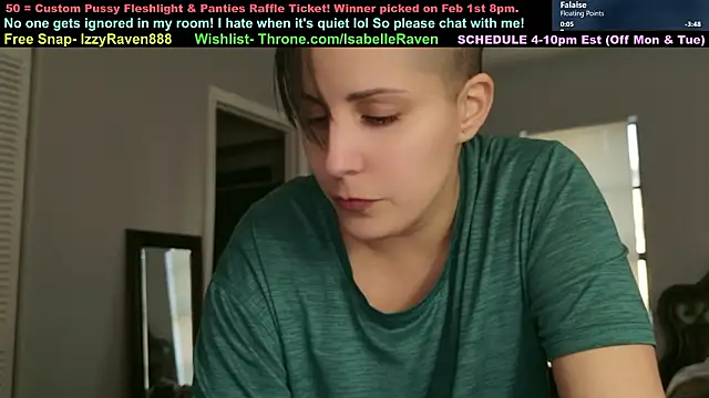 Snapshot of IsabelleRaven chatting on February 23, 2026, 11:02 pm IsabelleRaven online show from February 23, 2026, 11:02 pm