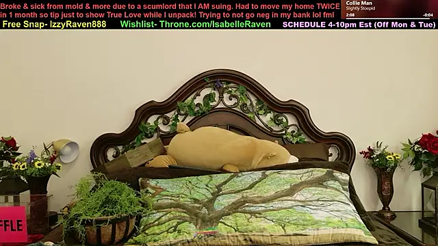 Snapshot of IsabelleRaven chatting on March 16, 2026, 4:44 pm IsabelleRaven online show from March 16, 2026, 4:44 pm