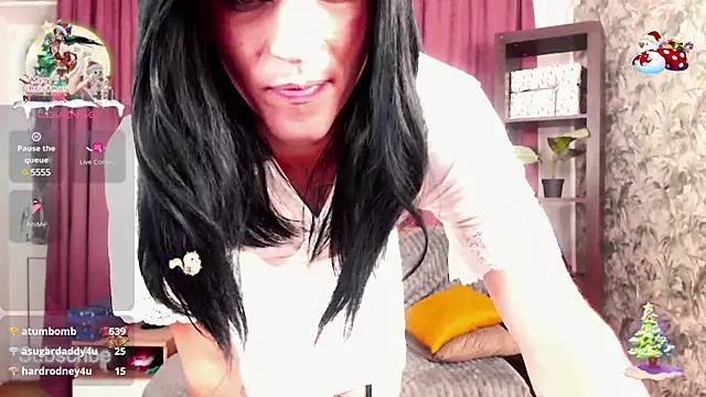  CRYSTAL tgirl online show from December 25, 2024, 6:30 pm