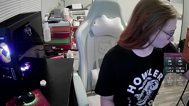 LilyFoxxx online show from March 9, 2026, 5:22 am