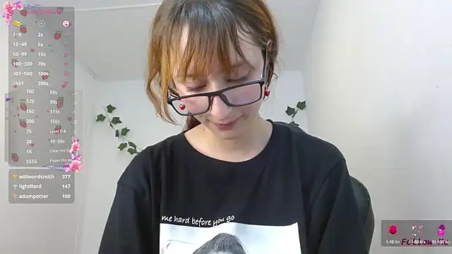 Snapshot of CelesteAyase chatting on February 19, 2025, 1:29 am CelesteAyase online show from February 19, 2025, 1:29 am