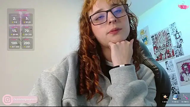 Snapshot of CelesteAyase chatting on October 28, 2025, 1:31 am CelesteAyase online show from October 28, 2025, 1:31 am