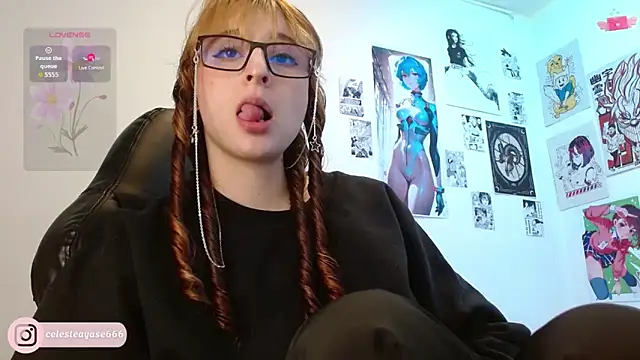 Snapshot of CelesteAyase chatting on December 17, 2025, 12:16 am CelesteAyase online show from December 17, 2025, 12:16 am