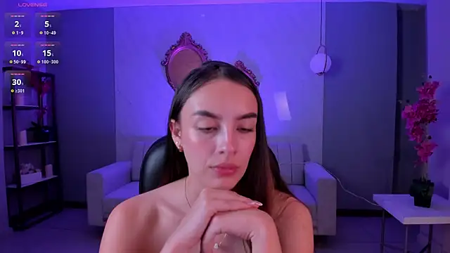 Snapshot of KaiaFerreira chatting on February 19, 2025, 6:00 pm KaiaFerreira online show from February 19, 2025, 6:00 pm