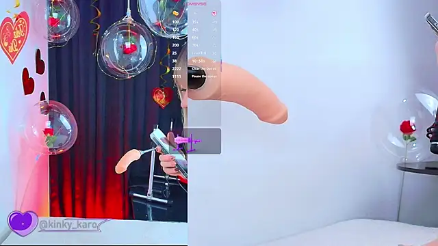 Snapshot of Kinky__Karo chatting on February 15, 2026, 9:33 pm Kinky Karo online show from February 15, 2026, 9:33 pm