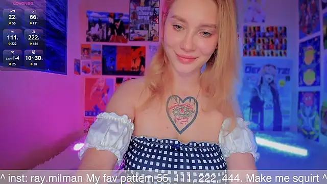 AliceMilman online show from September 18, 2025, 6:37 am