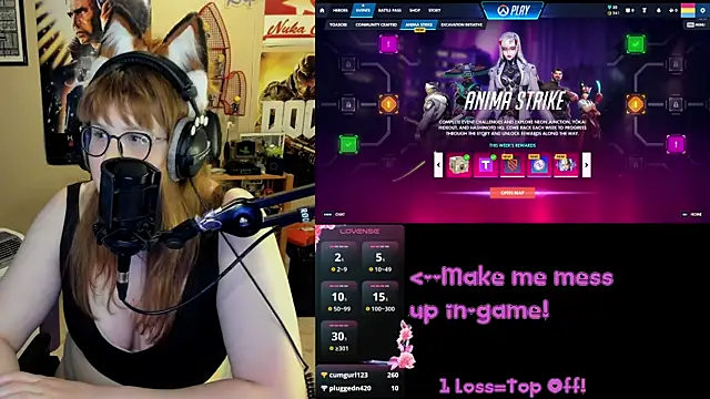 HannahCastle96 online show from July 5, 2026, 4:19 am