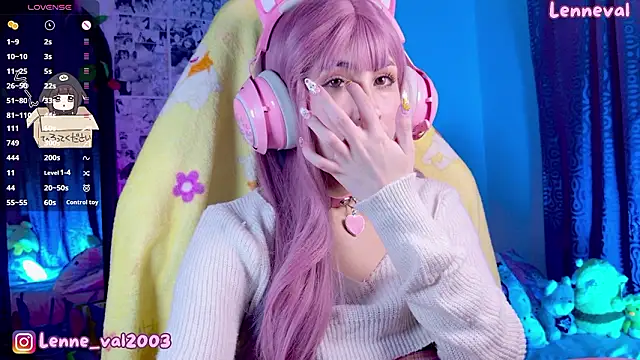 Snapshot of Lenneval1 chatting on February 3, 2026, 4:10 am Lenneval1 online show from February 3, 2026, 4:10 am