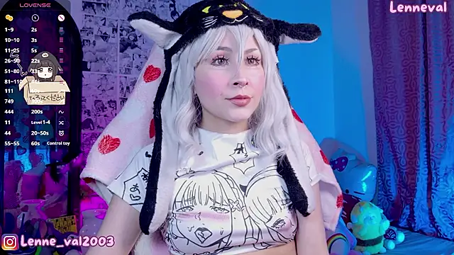 Snapshot of Lenneval1 chatting on February 23, 2026, 4:21 am Lenneval1 online show from February 23, 2026, 4:21 am