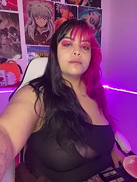 Snapshot of Pinky-Flower chatting on March 9, 2025, 1:48 pm Pinky-Flower online show from March 9, 2025, 1:48 pm