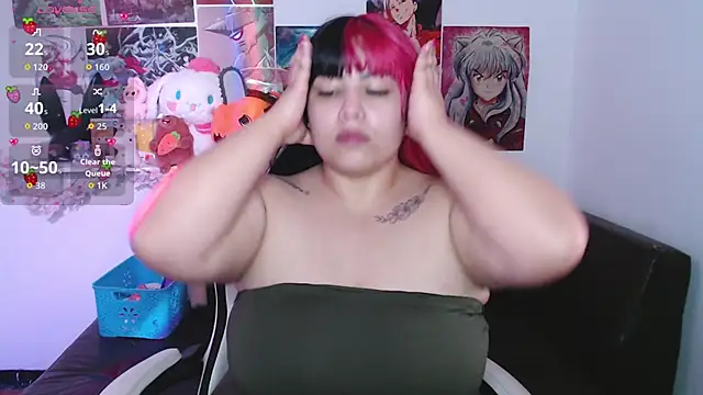 Snapshot of Pinky-Flower chatting on November 9, 2025, 3:10 pm Pinky-Flower online show from November 9, 2025, 3:10 pm