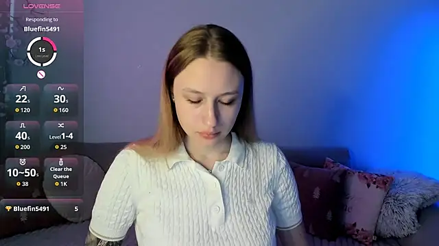 Haley Vixen online show from May 29, 2026, 8:12 am