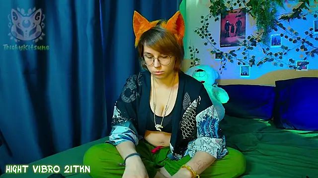 TrickyKitsune online show from May 23, 2026, 3:05 pm