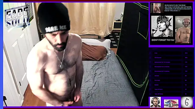 Faded-Solo online show from March 22, 2025, 7:09 pm