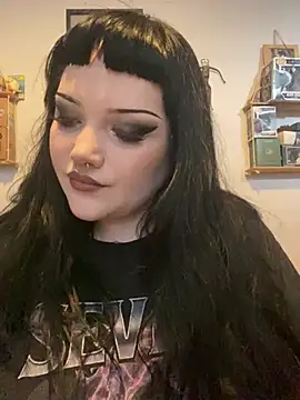 Snapshot of Gothicsiren chatting on February 17, 2025, 11:13 am Gothicsiren online show from February 17, 2025, 11:13 am