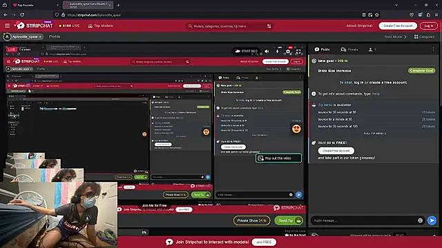 Aphrodite spear online show from January 5, 2025, 5:30 am