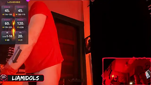 Snapshot of LiamIdols chatting on January 19, 2025, 1:00 am LiamIdols online show from January 19, 2025, 1:00 am