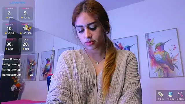 Snapshot of xkim_starx chatting on February 10, 2025, 6:53 am xkim starx online show from February 10, 2025, 6:53 am