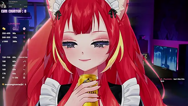 Snapshot of LewdKira_VT chatting on January 13, 2026, 6:35 pm LewdKira VT online show from January 13, 2026, 6:35 pm