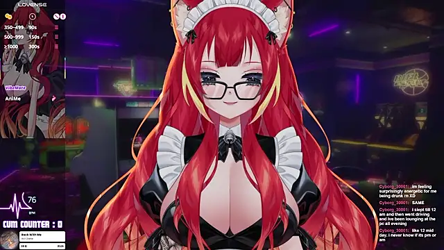 LewdKira VT online show from March 13, 2026, 10:49 pm