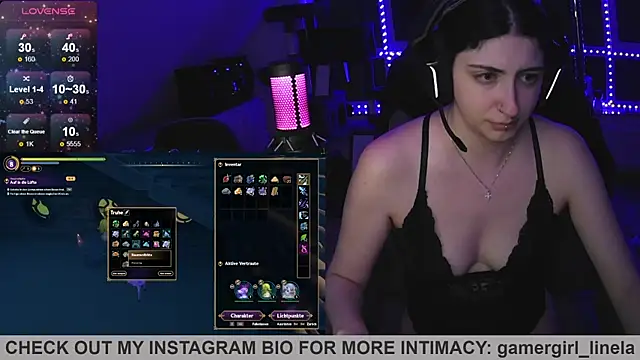 Gamergirl-Linela online show from June 14, 2026, 2:24 am