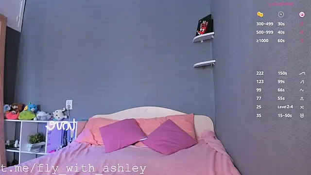ashley lovestory online show from November 21, 2025, 5:50 am