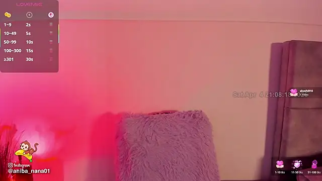 annabananas01 online show from April 5, 2026, 2:09 am