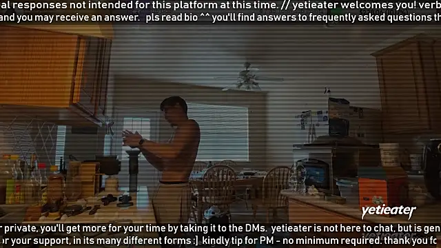 Snapshot of yetieater chatting on April 18, 2026, 4:55 pm yetieater online show from April 18, 2026, 4:55 pm