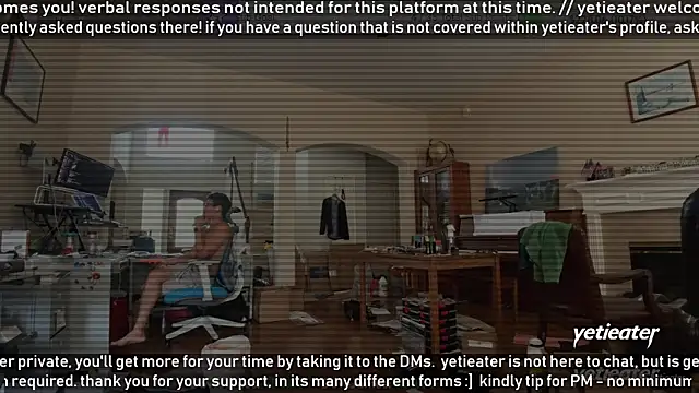 Snapshot of yetieater chatting on April 18, 2026, 7:07 pm yetieater online show from April 18, 2026, 7:07 pm