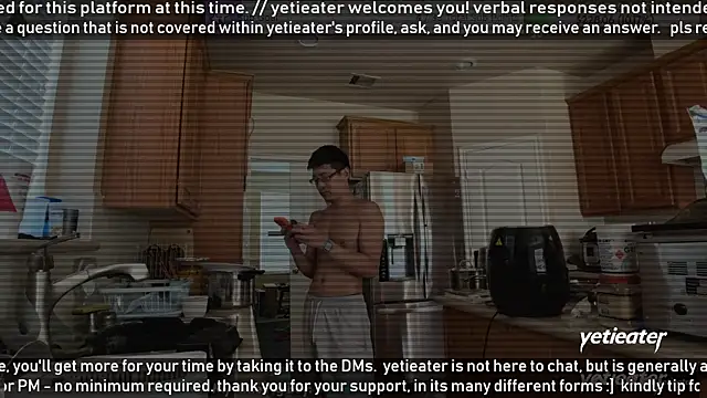 Snapshot of yetieater chatting on May 16, 2026, 3:55 pm yetieater online show from May 16, 2026, 3:55 pm
