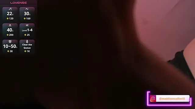 Snapshot of MaddisonCollins chatting on March 8, 2026, 11:36 am MaddisonCollins online show from March 8, 2026, 11:36 am
