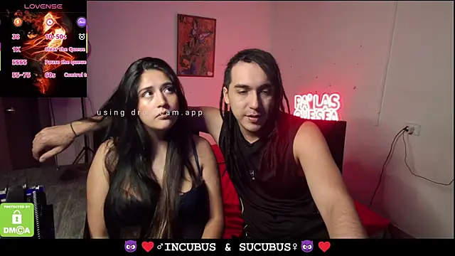 Snapshot of incubus2sucubus chatting on January 5, 2026, 8:01 pm incubus2sucubus online show from January 5, 2026, 8:01 pm