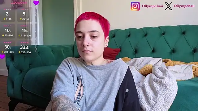 Snapshot of OllympeKaii chatting on March 5, 2026, 8:32 am OllympeKaii online show from March 5, 2026, 8:32 am