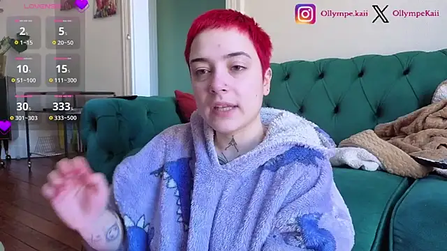 Snapshot of OllympeKaii chatting on March 18, 2026, 8:28 am OllympeKaii online show from March 18, 2026, 8:28 am