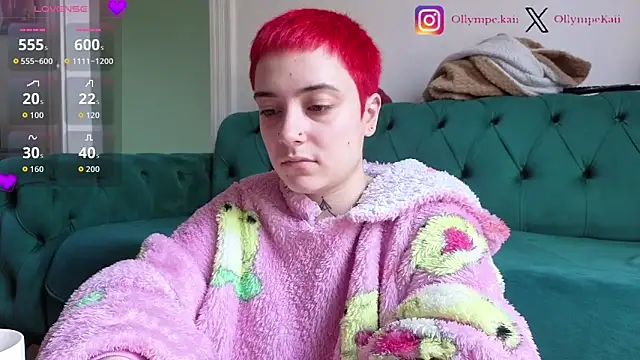 Snapshot of OllympeKaii chatting on March 27, 2026, 9:32 am OllympeKaii online show from March 27, 2026, 9:32 am