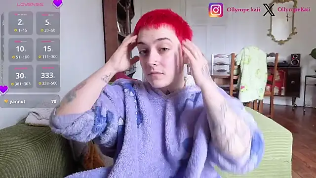 Snapshot of OllympeKaii chatting on April 3, 2026, 12:36 pm OllympeKaii online show from April 3, 2026, 12:36 pm