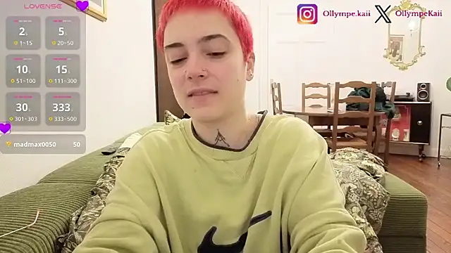 Snapshot of OllympeKaii chatting on April 11, 2026, 3:55 am OllympeKaii online show from April 11, 2026, 3:55 am