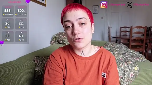 Snapshot of OllympeKaii chatting on April 12, 2026, 7:24 am OllympeKaii online show from April 12, 2026, 7:24 am