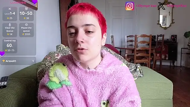 Snapshot of OllympeKaii chatting on April 14, 2026, 6:41 am OllympeKaii online show from April 14, 2026, 6:41 am