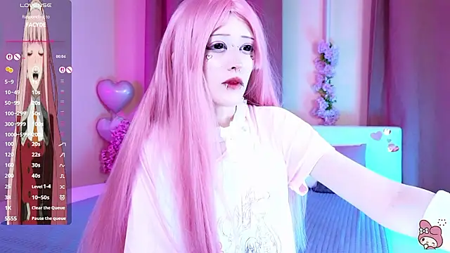 Snapshot of Setsunai_ chatting on February 13, 2026, 4:14 pm Setsunai online show from February 13, 2026, 4:14 pm