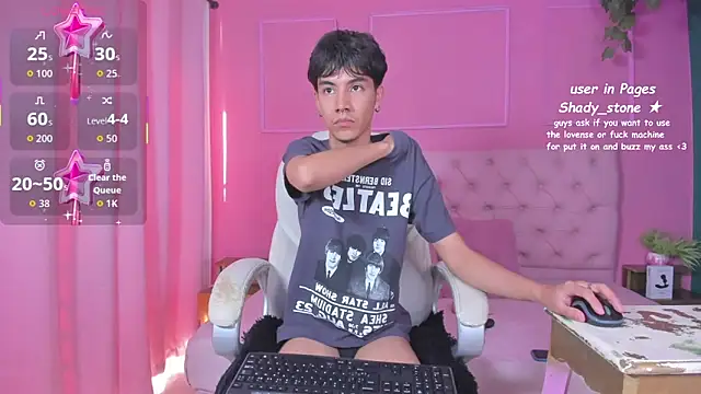 SHADY STONE online show from October 31, 2025, 8:43 pm