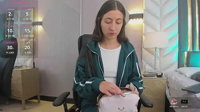 SaraJonness online show from November 21, 2025, 1:10 pm