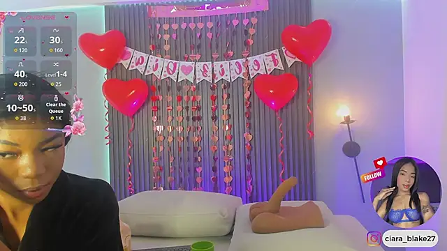 Snapshot of ciara_blake chatting on February 7, 2026, 11:36 am ciara blake online show from February 7, 2026, 11:36 am