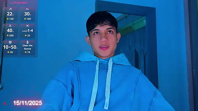 Sebax Young online show from November 15, 2025, 9:00 pm