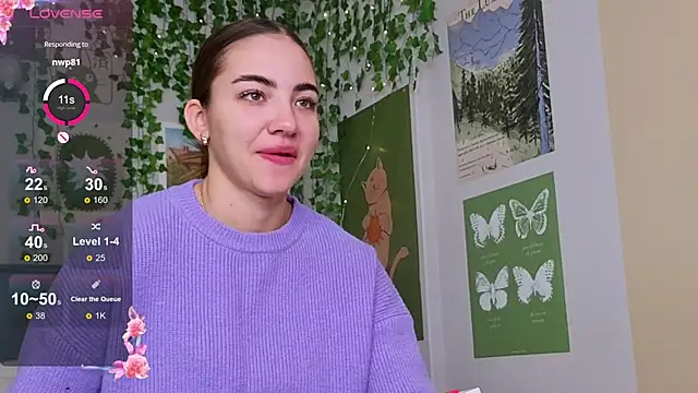 Ashley Pierce online show from November 25, 2025, 4:12 am