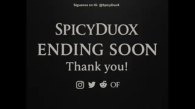 SpicyDuoX online show from November 25, 2025, 7:41 am